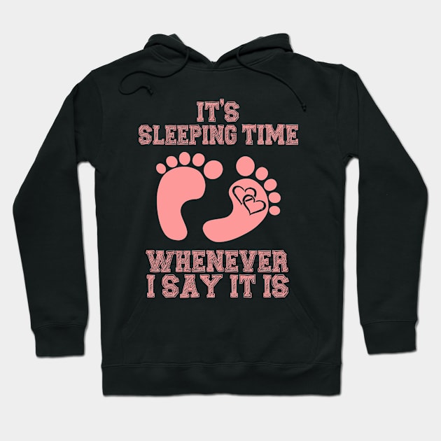 Baby sleeping time Hoodie by BestsellerTeeShirts